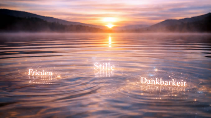 Wasser und Bewusstsein vereint