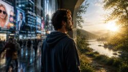 Scheinwelt und Wirklichkeit - Zwei Welten: Konsum und Natur