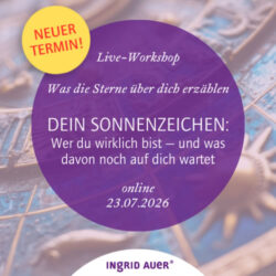 Ingrid Auer Online Banner Sterne/Horoskop Juli 2026