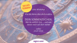Ingrid Auer Online Banner Sterne/Horoskop Juli 2026
