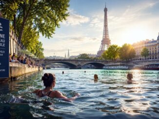 Sommerliche Stimmung an der Seine