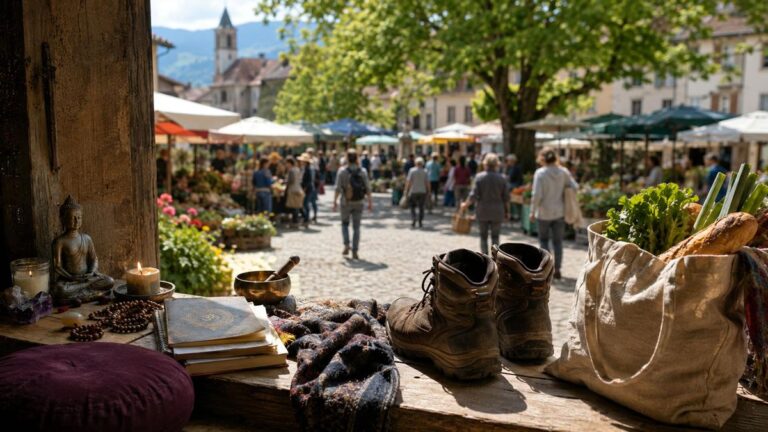 Marktstraße mit Entspannungsmoment