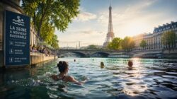Sommerliche Stimmung an der Seine