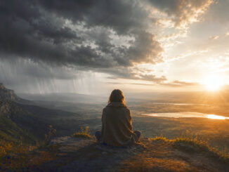 Sturm und Licht am Horizont