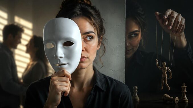 Maske der verborgenen Absichten