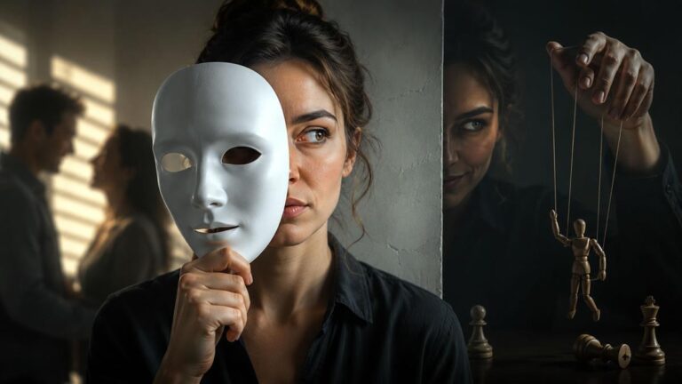 Maske der verborgenen Absichten