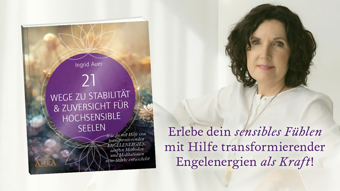 Buchcover Ingrid Auer 21 Wege Hochsensibilität