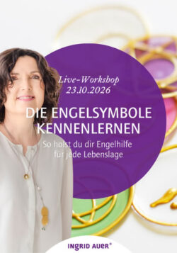 Engelsymbole kennenlernen Workshop Engelsymbole Oktober Ingrid Auer